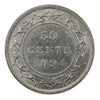 1894 Canada Silver 50 cents Newfoundland (Victoria) Coin VG