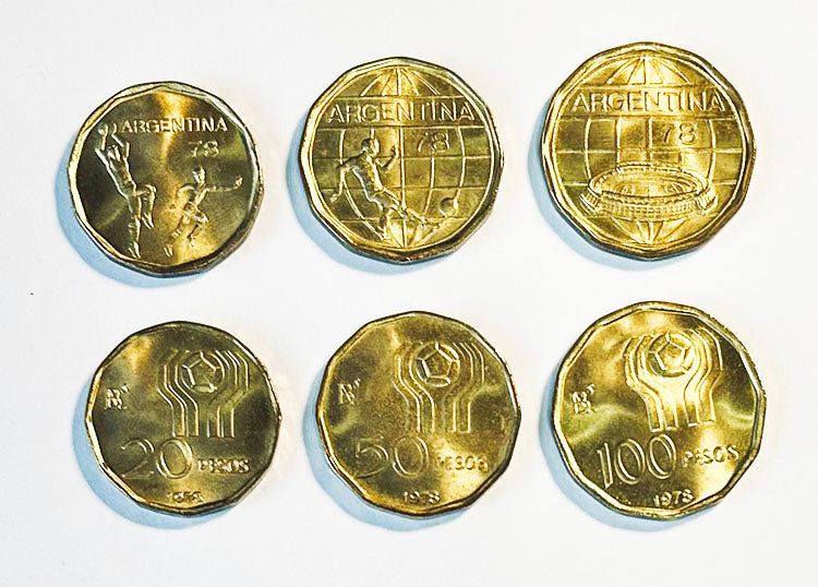 Argentina 1978 – World Cup Champions 3-Coin Collection