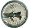2011 Canada Silver  $20 Canoe - 20 for 20 SP .256oz