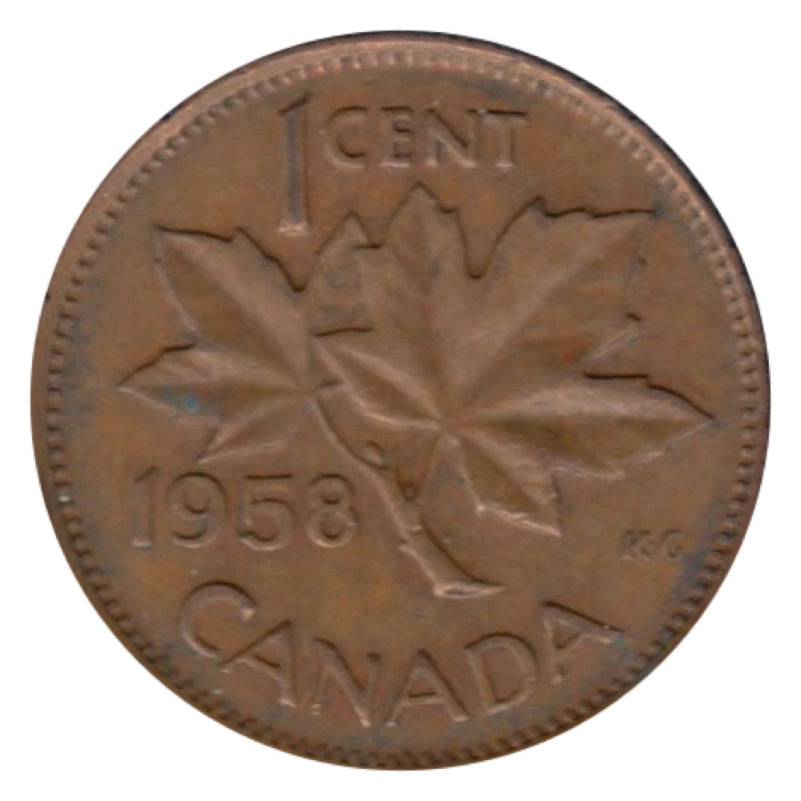 1958 Canada un cent