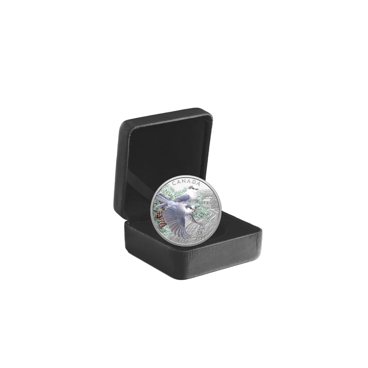 2026 $20 Colourful Birds: Canada Jays - Pure Silver Coin