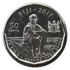 2017 FIJI 50 CENTS  RUGBY  Excellent Coin BU
