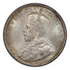 1917 C Canada Silver 50 cents Newfoundland  Coin VG