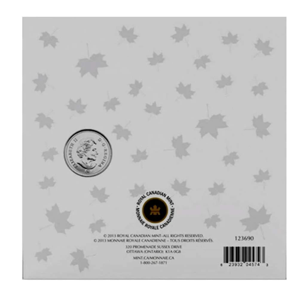 2013 Canada 50 Cents Everyday Canada Maple Leaf Tartan Coin & Swatch Set