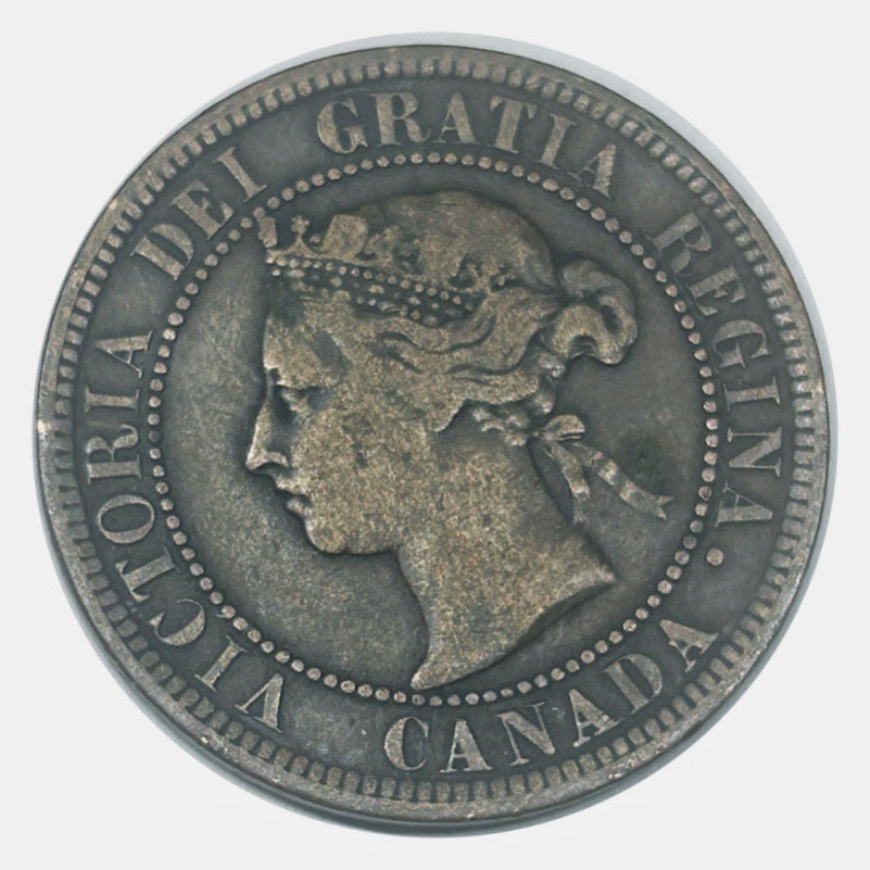 1876 ​​H Reine Victoria grand un cent de haute qualité