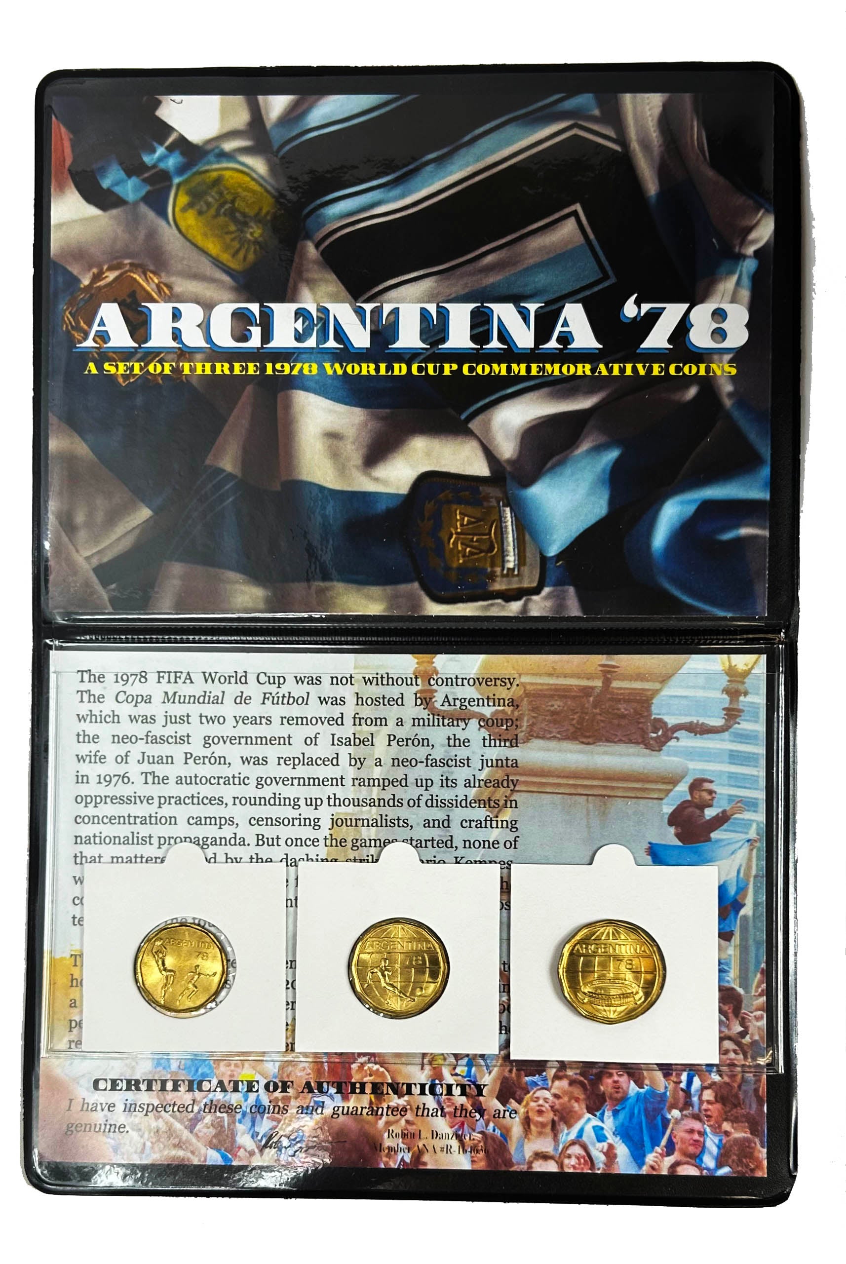 Argentina 1978 – World Cup Champions 3-Coin Collection