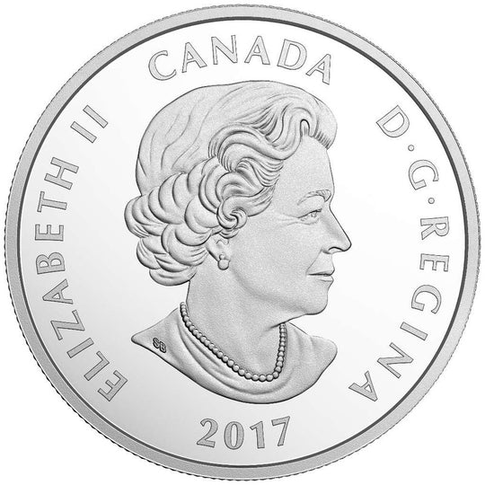 2017 Canada $10 Tufted Titmouse ½ oz Silver