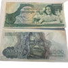 1973 Cambodia 1000 Riels Banknote School Children Angkor Design UNC