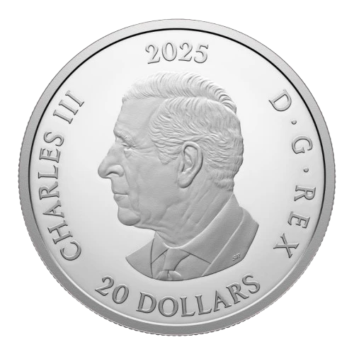 Canada Silver 2025 $20 Dear Santa Pure Silver Coin Vancouver