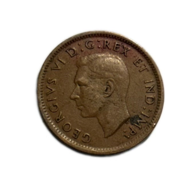 1937 1 Cent Canadian Penny circulé très bon état