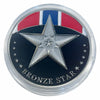Lucky Craft Colored Coin Bronze Star Military Tribute  in Capsule