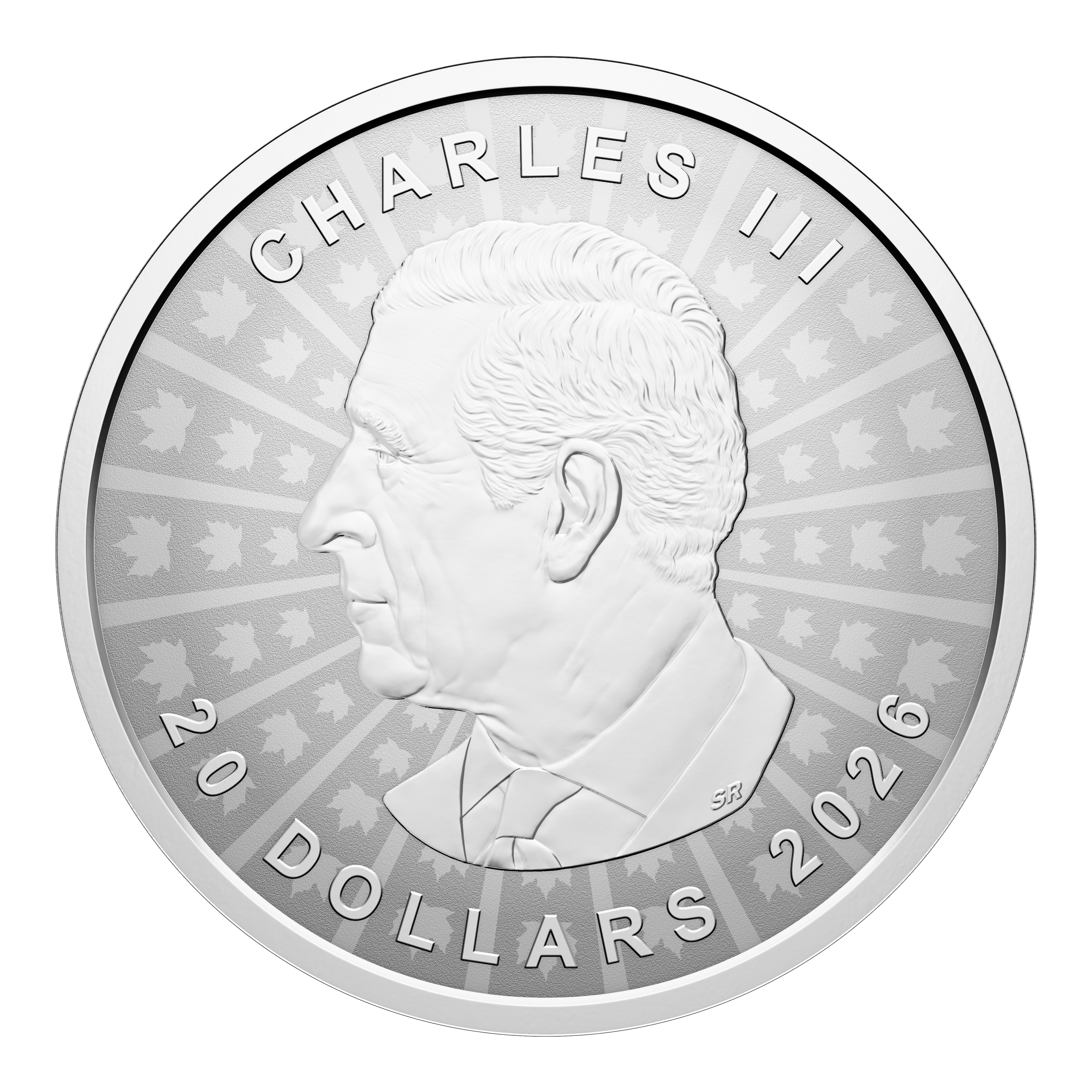 2026 Canada $20 Silver Maple Leaf 1 oz Ultra High Relief Vivid Toning RCM