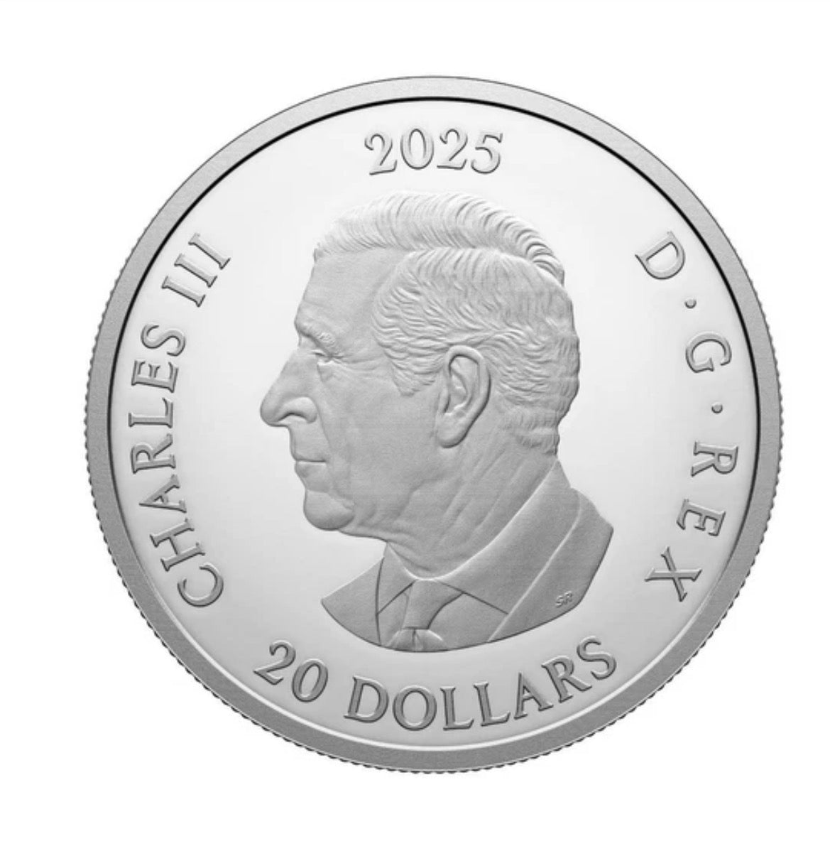 Canada Silver 2025 $20 Dear Santa Pure Silver Coin Vancouver