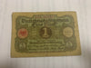 1920 Germany  One Mark   Banknotes Circulated