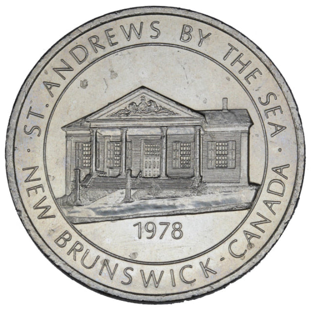 1978 St. Andrews By The Sea - $1 Municipal Trade Token UNC