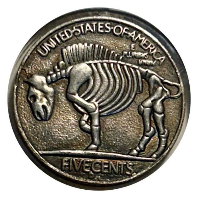 Hobo Coin - mechanical brass Craft Gift Coin Copper Engraved