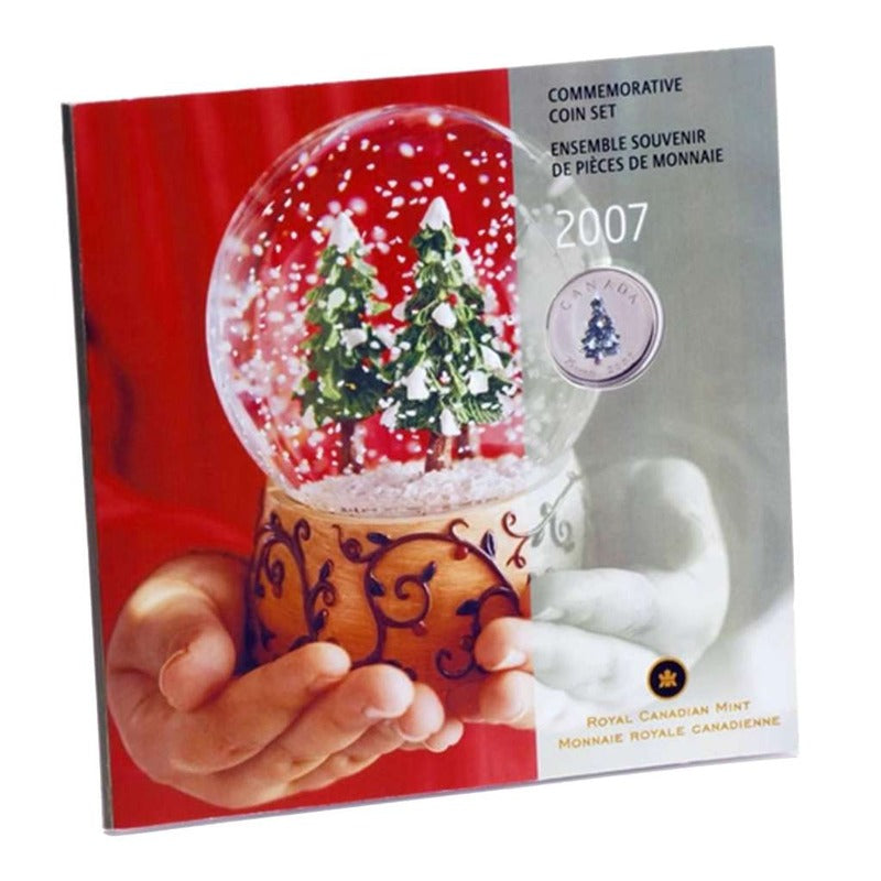 2007 Canada Happy Holidays Christmas Tree 7-Coin Set