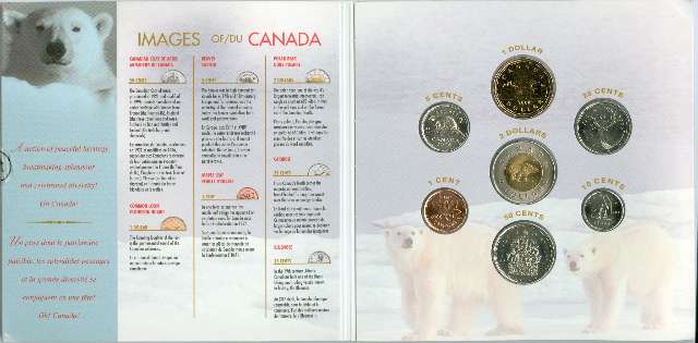 2006 Canada Oh Canada! 7-Coin Uncirculated Gift Set in Presentation Folder
