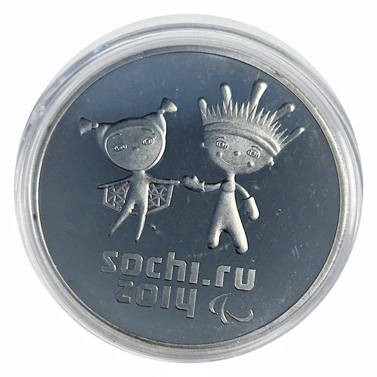 Lucky Craft Coin Sochi 2014 Mascot Medal in Capsule