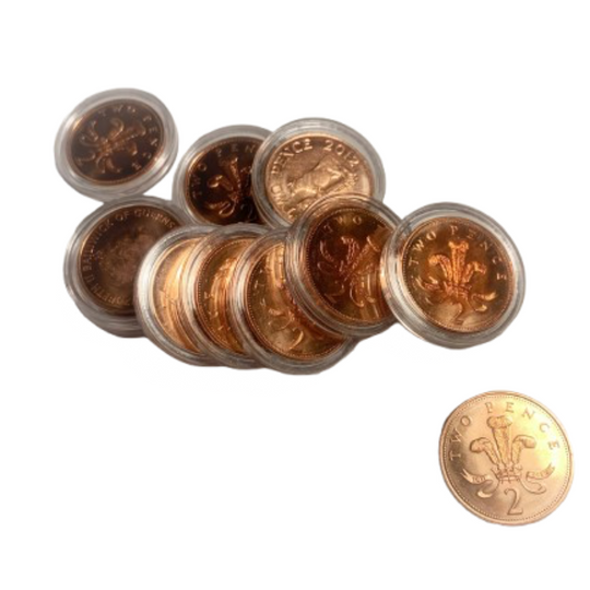 2012 Great Britain UK Two Pence New Pence Coin BU Uncirculated Coin