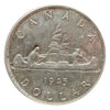 1945 Canada Silver Dollar $1 Key Date King George VI 80% Silver VF