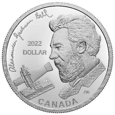 2022 Canada Base Metal Special Edition Silver Dollar Proof Set - Alexander Graham Bell: Great Inventor 7-coins