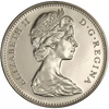 1977 Kanada 5 Cent Nickelmünze High Seven VF
