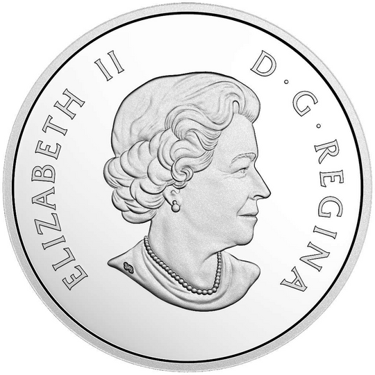 2018 Canada $25 Dragon Boat - 1 oz Pure Silver Coin