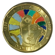 2019 Canada Equality Loonie Hand Colored Coin