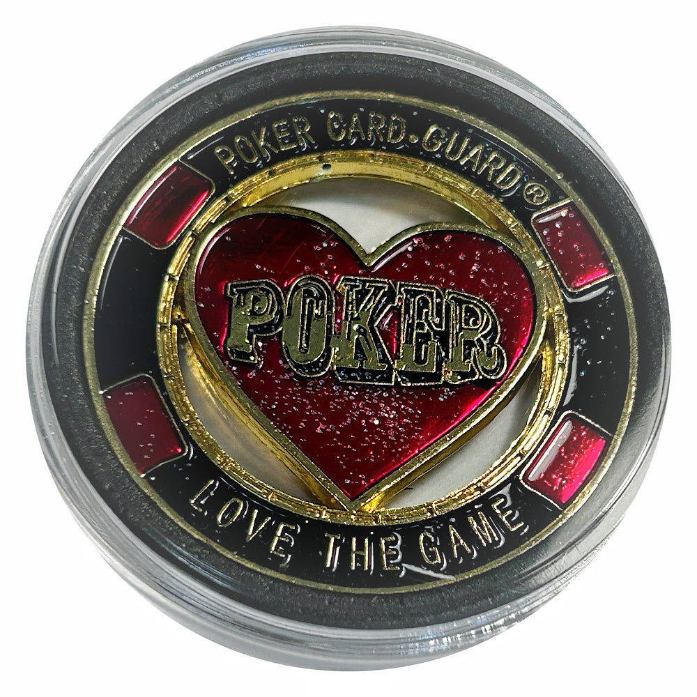 Lucky Craft Colored Coin Love The Game Heart Design  in Capsule
