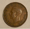 1943 1 Cent Canadian Penny Circulated Very Fine Condition