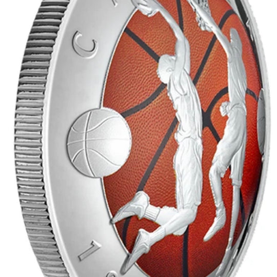 2016 Canada Silver  $25 Invention of Basketball 125th Anniv