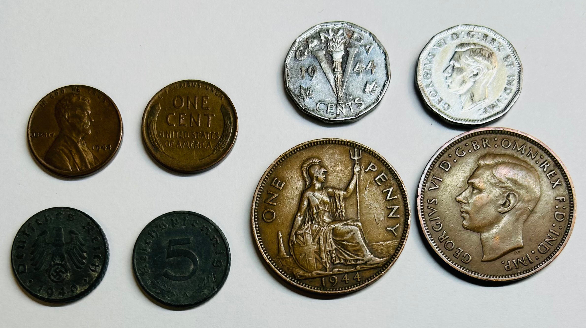 World War II: From Pearl Harbor to Victory – 4 Historical Coin Sets