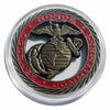 Lucky Craft Colored Coin Marine Corps Eagle Globe Anchor  in Capsule
