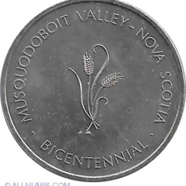 1983 - Musquodoboit Valley - $1 Municipal Trade Token - UNC