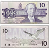 1989 Canada  $10 Bird Note Knight - Thiessen UNC Lot of 10