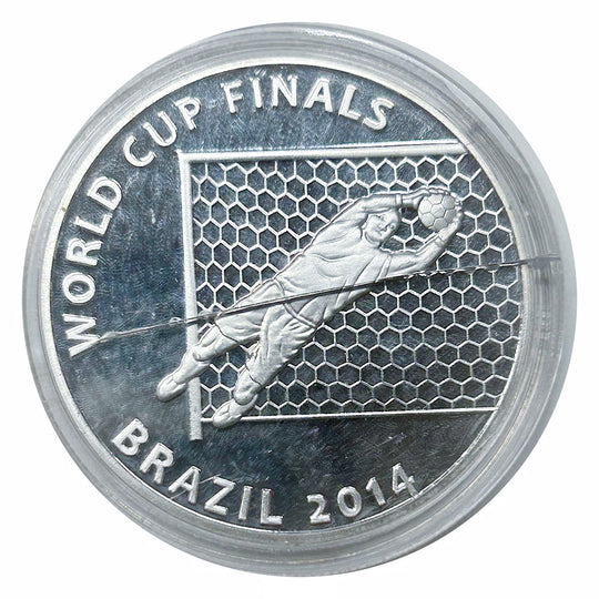 Lucky Craft Craft  Coin Brazil World Cup Goalkeeper in Capsule