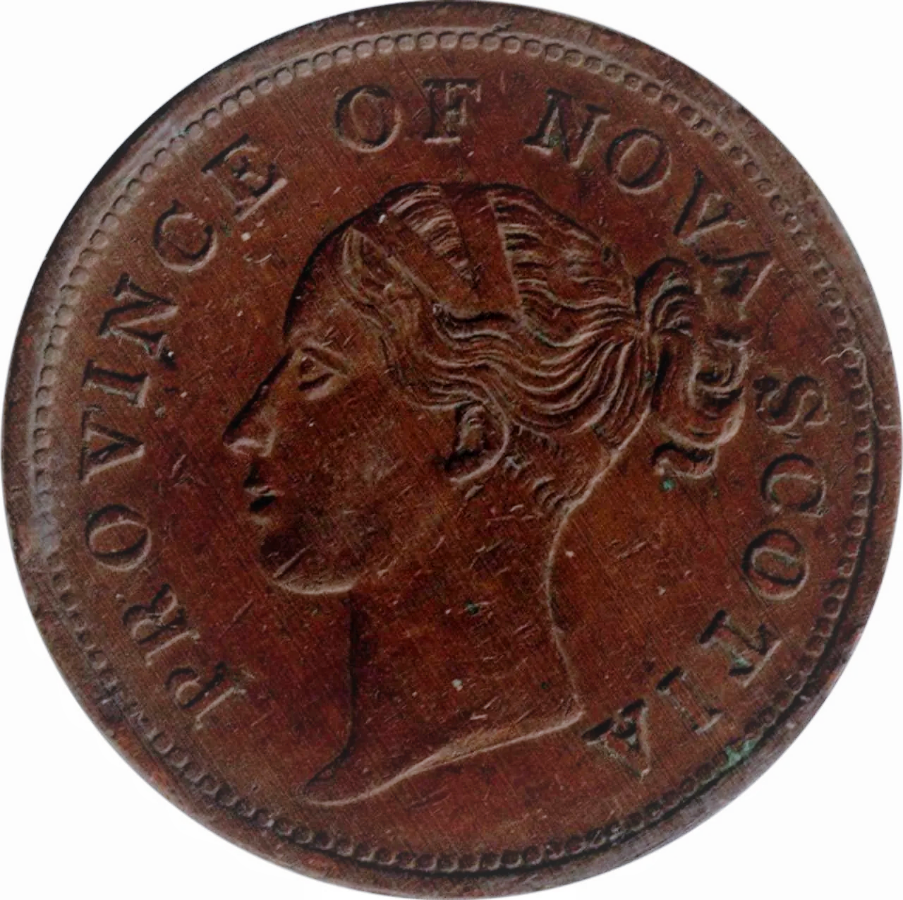 1840 Nova Scotia 1 Penny Trade Token