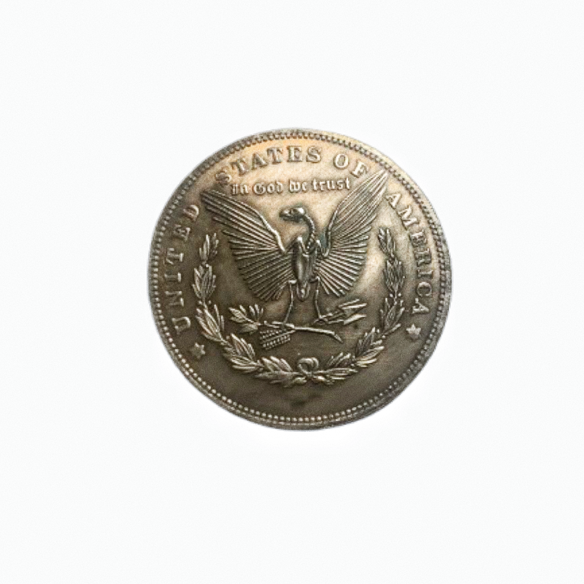 Copper Craft  Coin “ Pirate Skeleton  Jack “40mm Hobo Nickel Big Coin