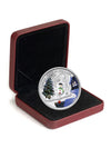 2014 Canada Silver $20 Venetian Glass Snowman  1 oz
