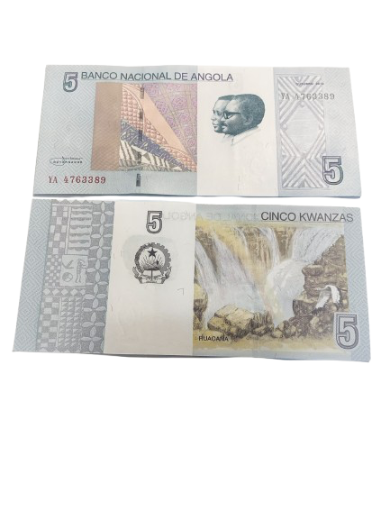 Angola 2012 Jahr 5 KWANZAS brandneue Banknoten