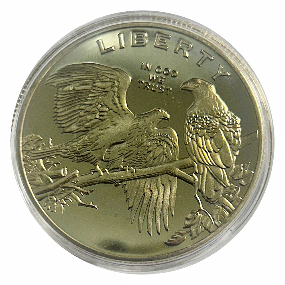 Lucky Craft Coin Liberty Eagle  Medal in Capsule