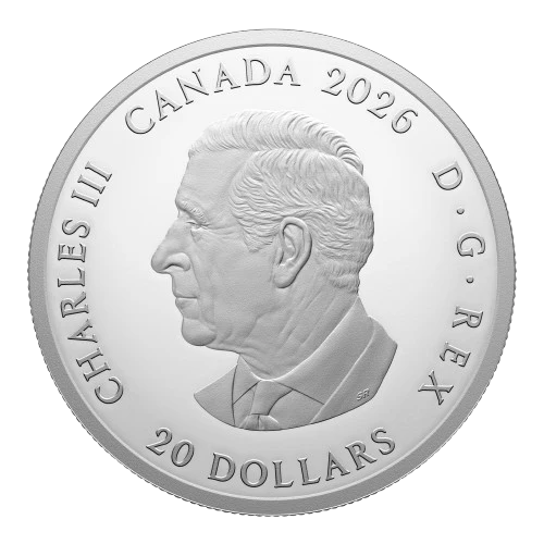 2026 Canada silver $20 FIFA World Cup 2026TM/MC: We are 26 TM/MC - 1oz-Pure Silver Coin