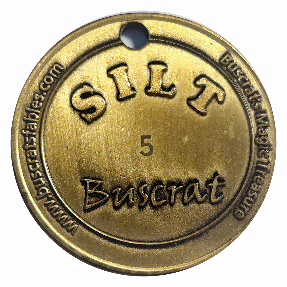 Lucky Craft Copper Coin buscrat Treasure Medal in Capsule