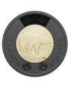 Canada 2022 Black Ring Toonie - In Memory of QEII - BU *