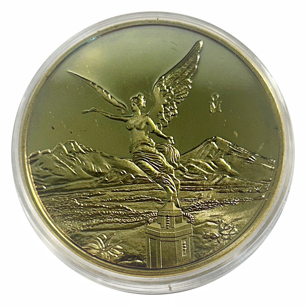 Lucky Craft Coin Winged Victory Angel Statue Medal in Capsule