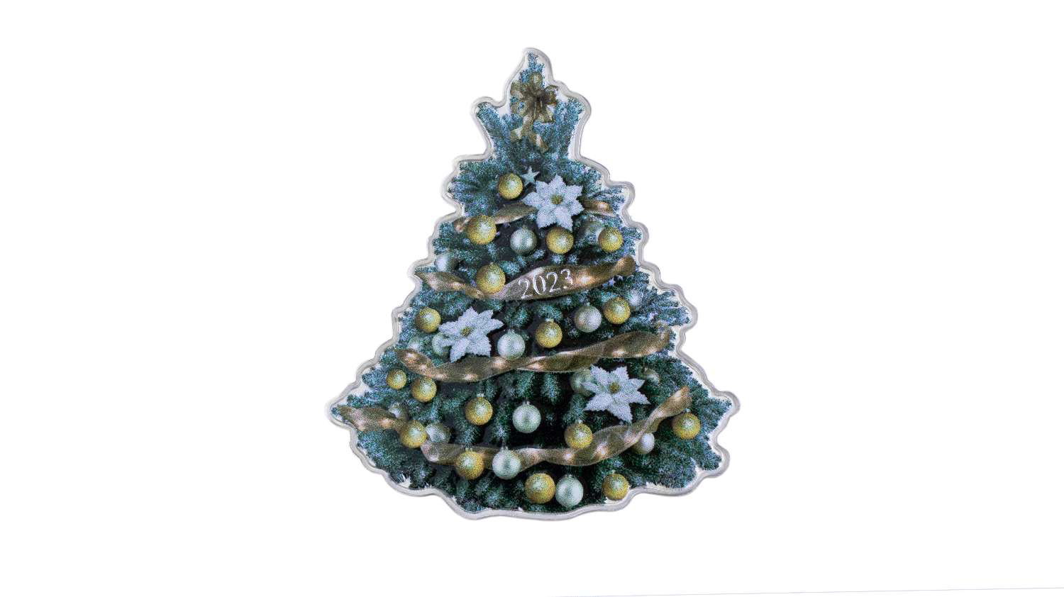 2023 $2 Fine Silver Coin – Holiday tree 1 oz