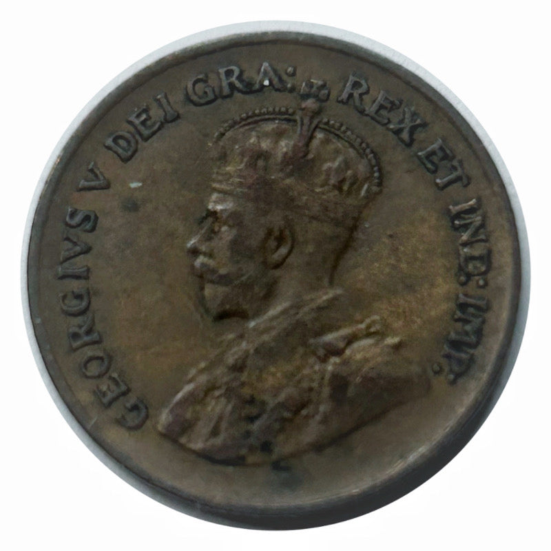 1934 1 Cent Canadian Penny circulé en bon état