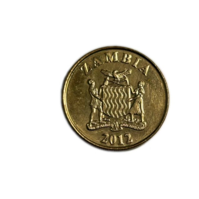 2012 Zambia 50 ngwee Elephant Coin UNC