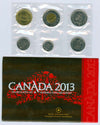 2013 Canada RCM Uncirculated Proof-Like 6-Coin Set